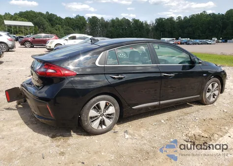2019 Hyundai Ioniq Limited z USA, uszkodzony, nr VIN KMHC75LD4KU164282